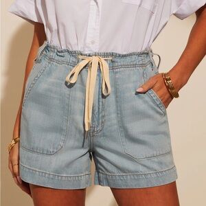 VICI Westley Drawstring Denim Shorts XS